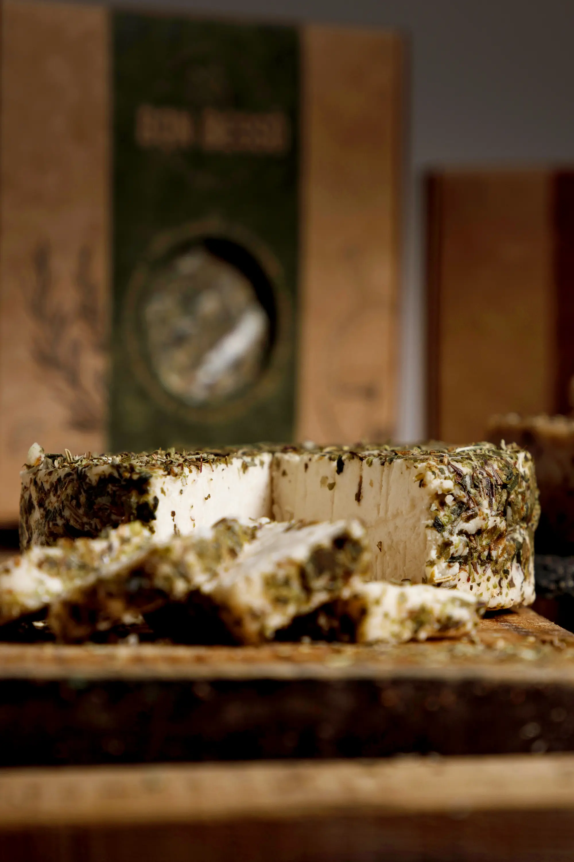 Quote illustration for Crafting Sustainable Vegan Cheese from Mallorcan Almonds