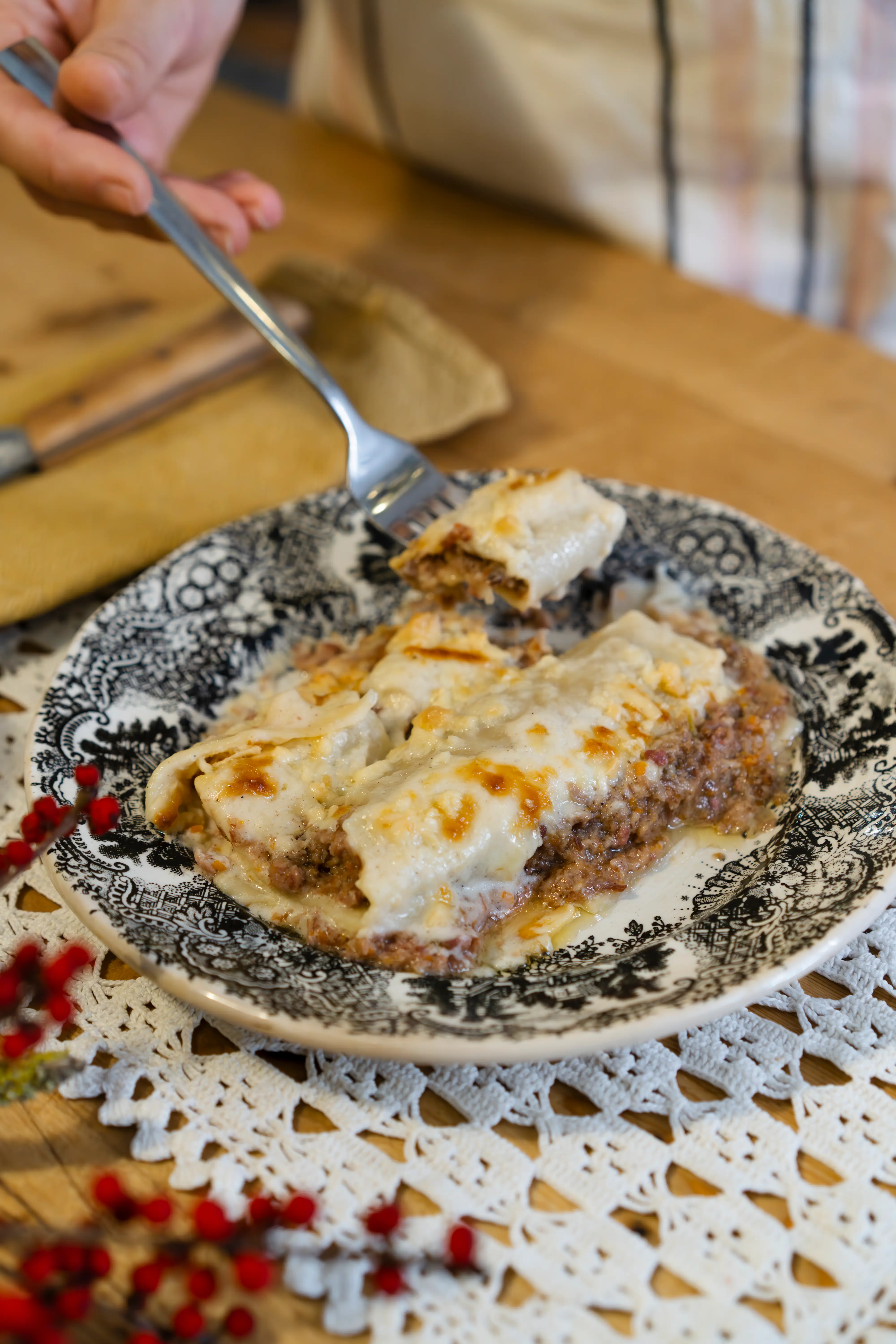 Traditional Canelones. Photo: Duncan Kendall