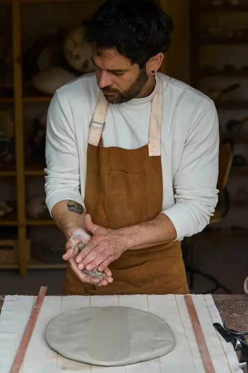 Paco Romero in the studio
