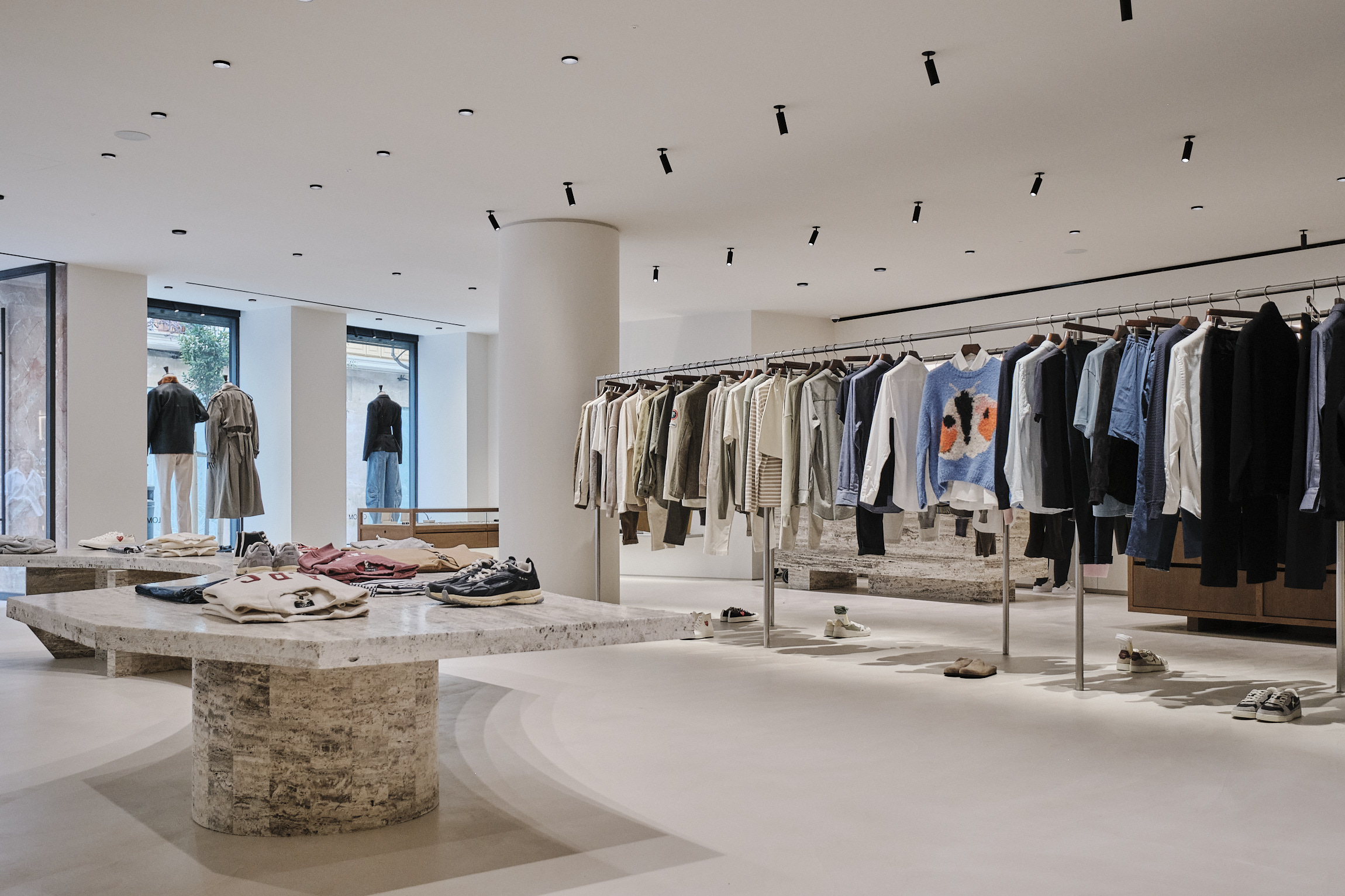 The ground-floor space of Colom