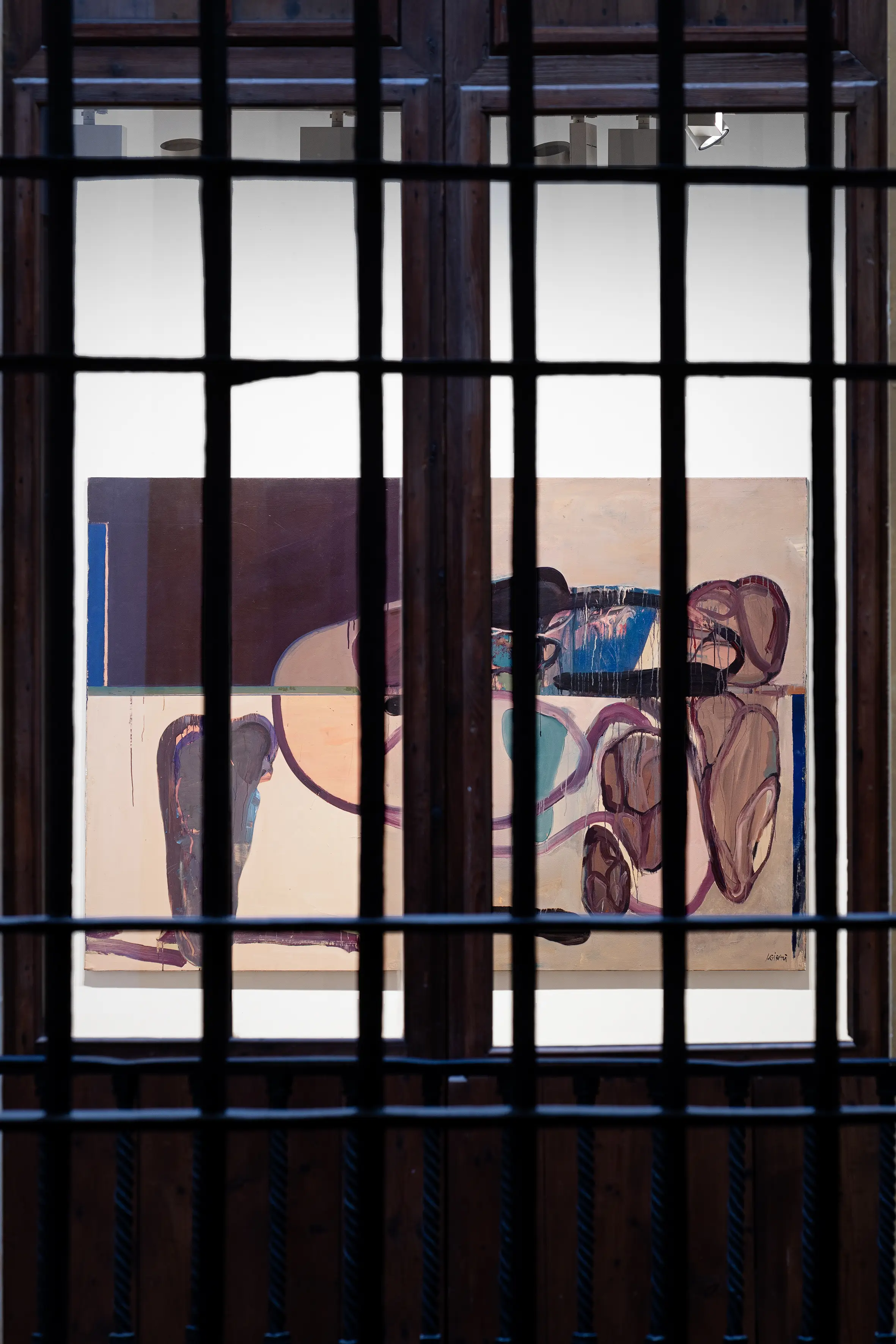 Installation view, Juan Giralt, "In Filum", Galeria Pelaires, Photo: Juan David Cortés