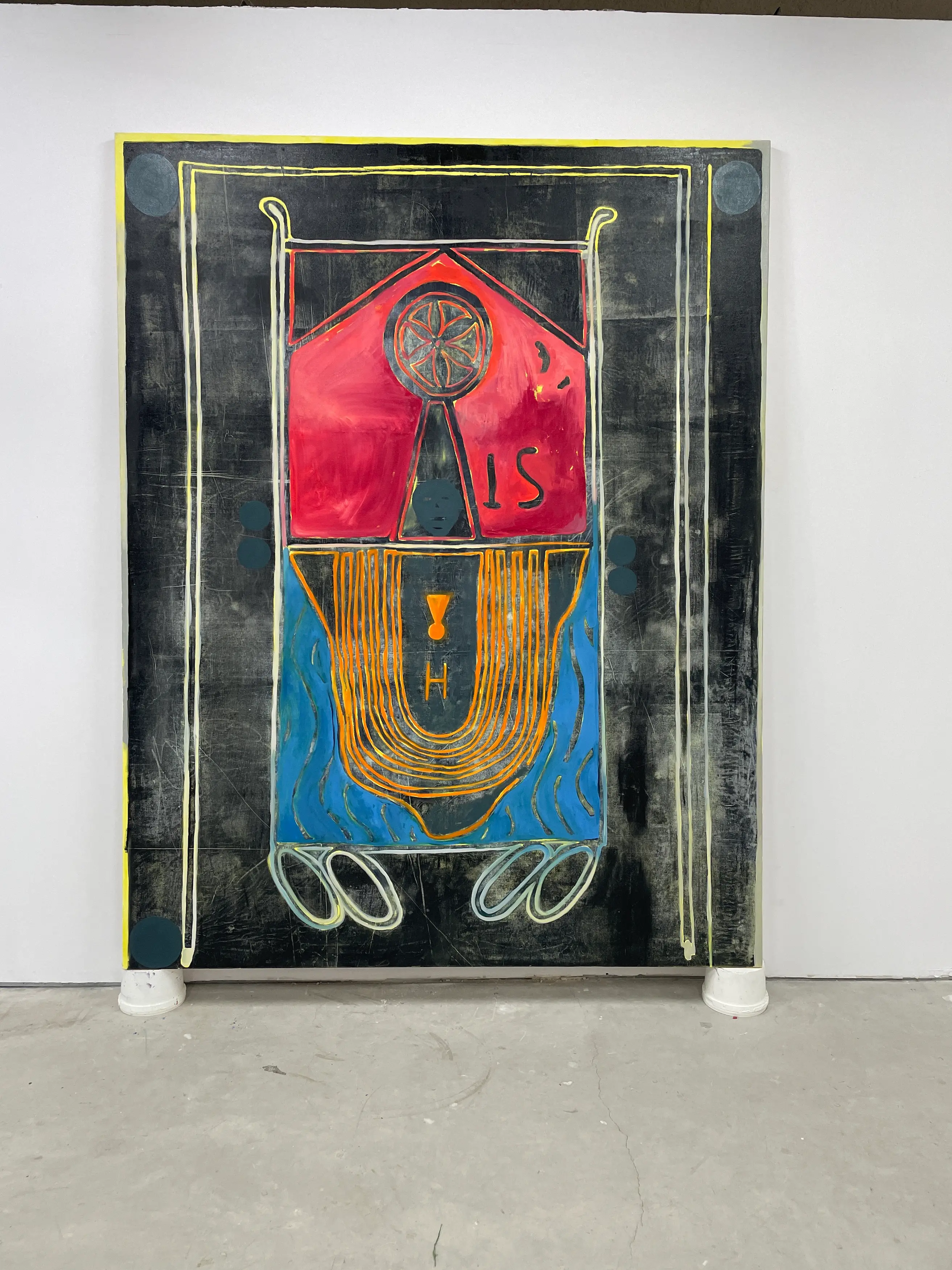 Diego Delas, Untitled, 2024, Oil on Canvas, Courtesy of the artist and Galeria Pelaires