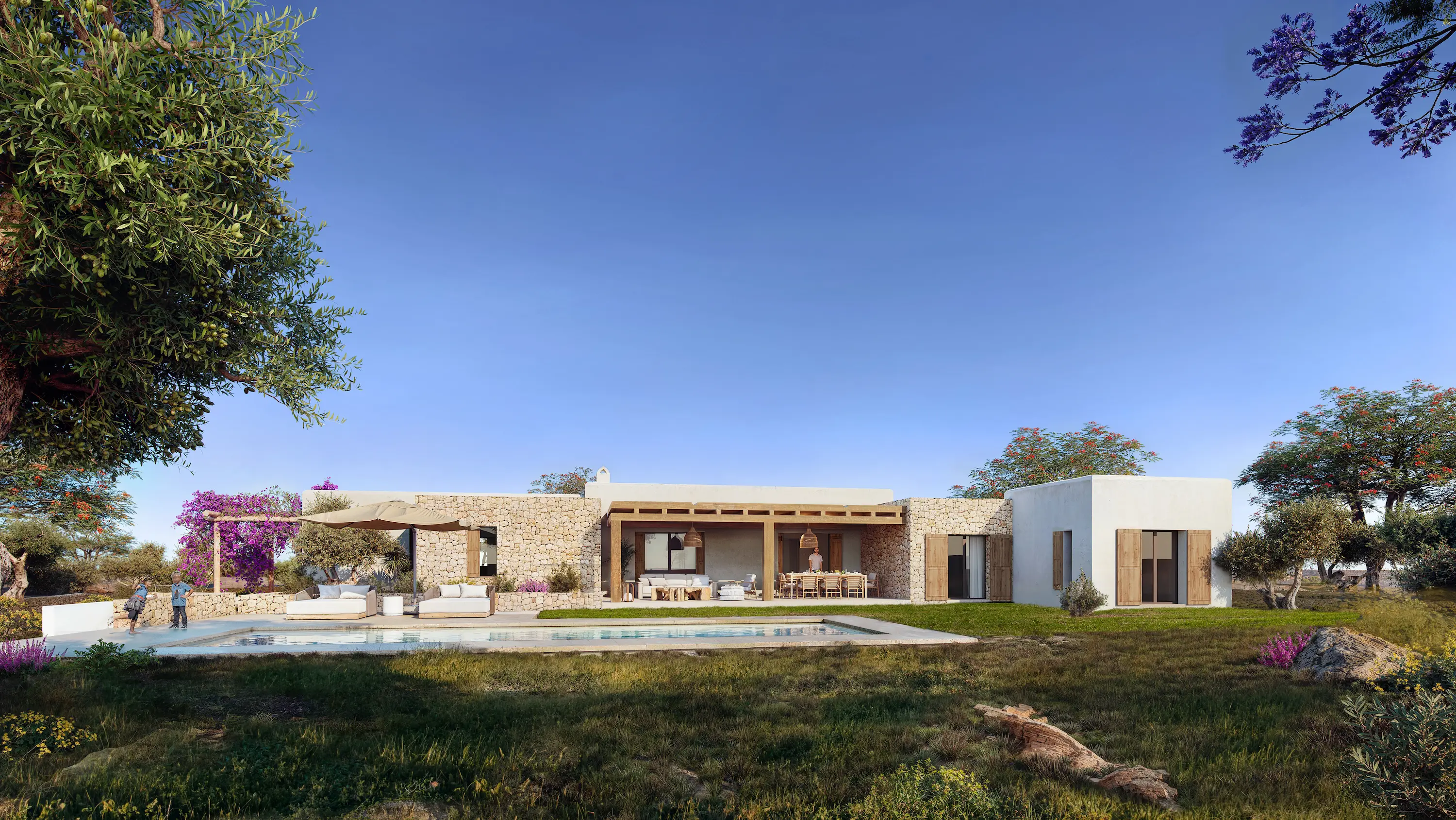 Formentera House, Photo courtesy of Dos Architects