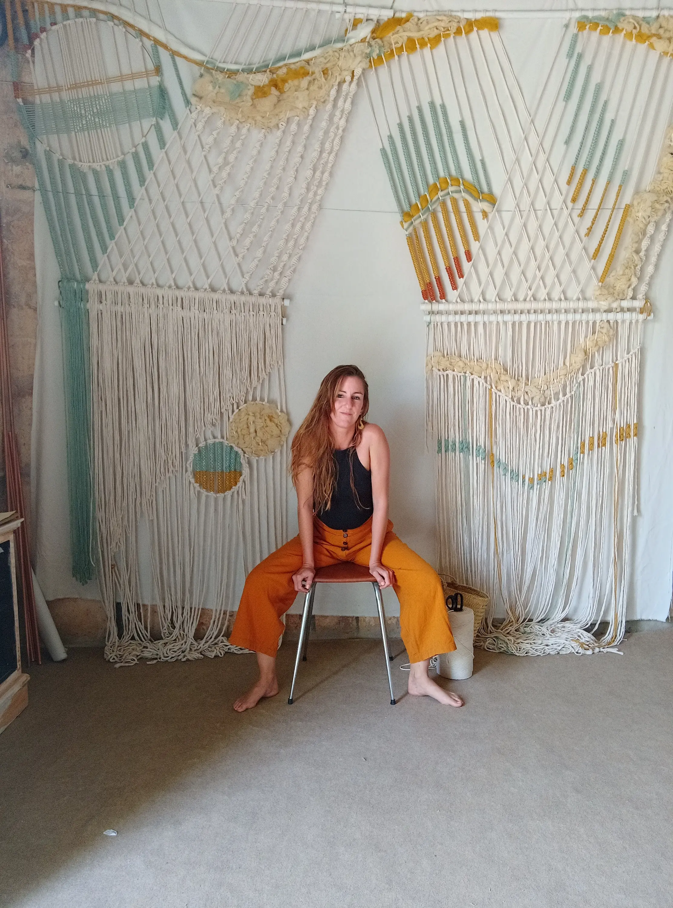 Leela Romeo: A Fibre Artist Inspired by Mallorcan Wool - View Mallorca