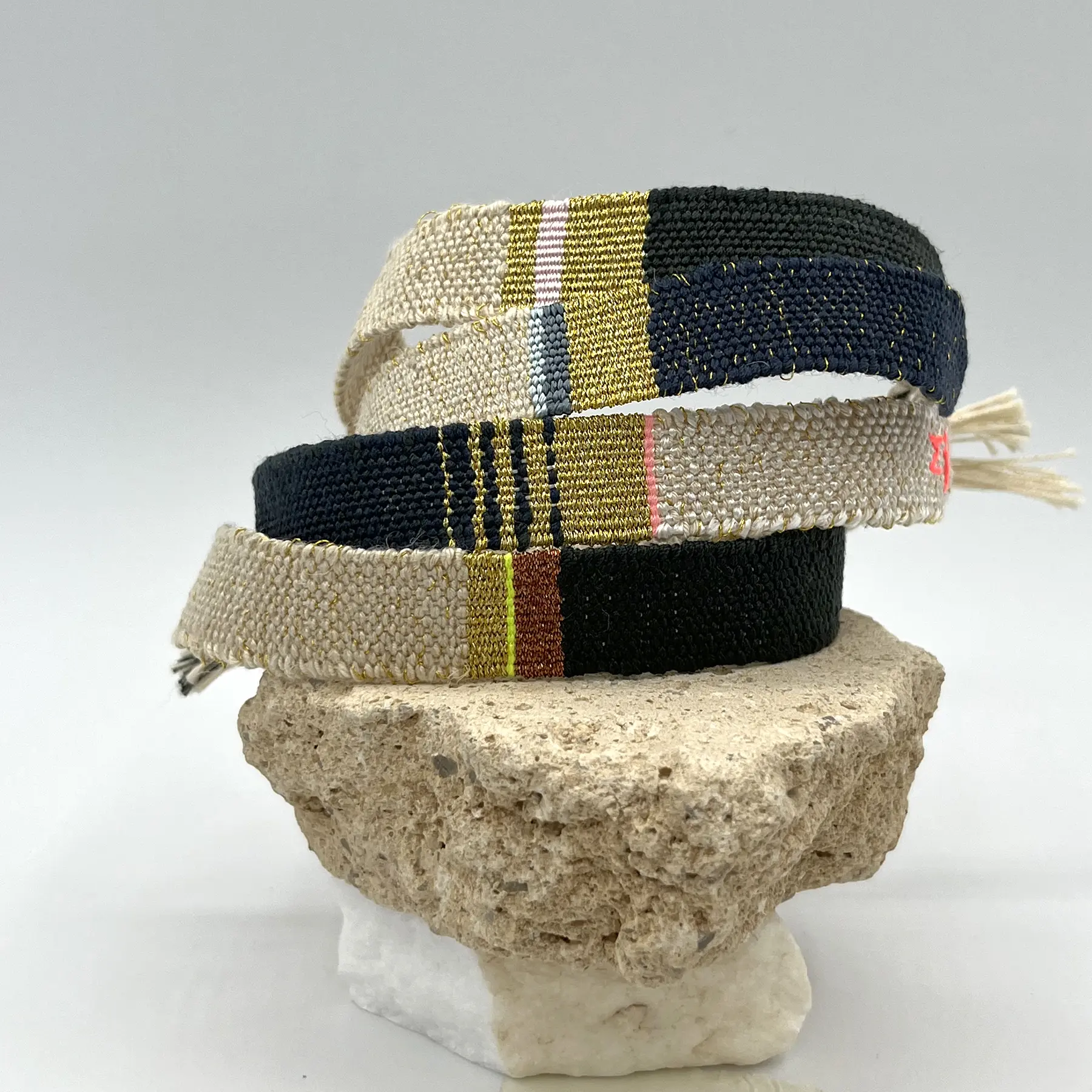 Bracelets made from micro weaving
