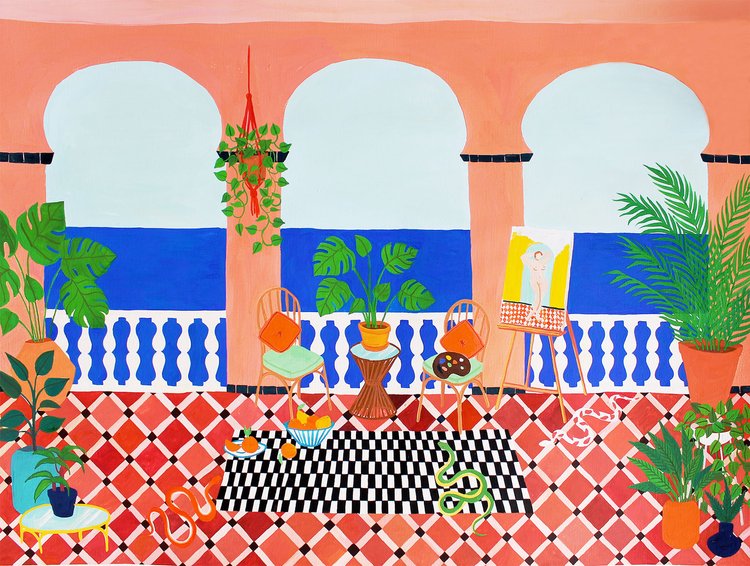 Quote illustration for The Vibrant and Creative Universe of Tamara K. Lloyd-Cox