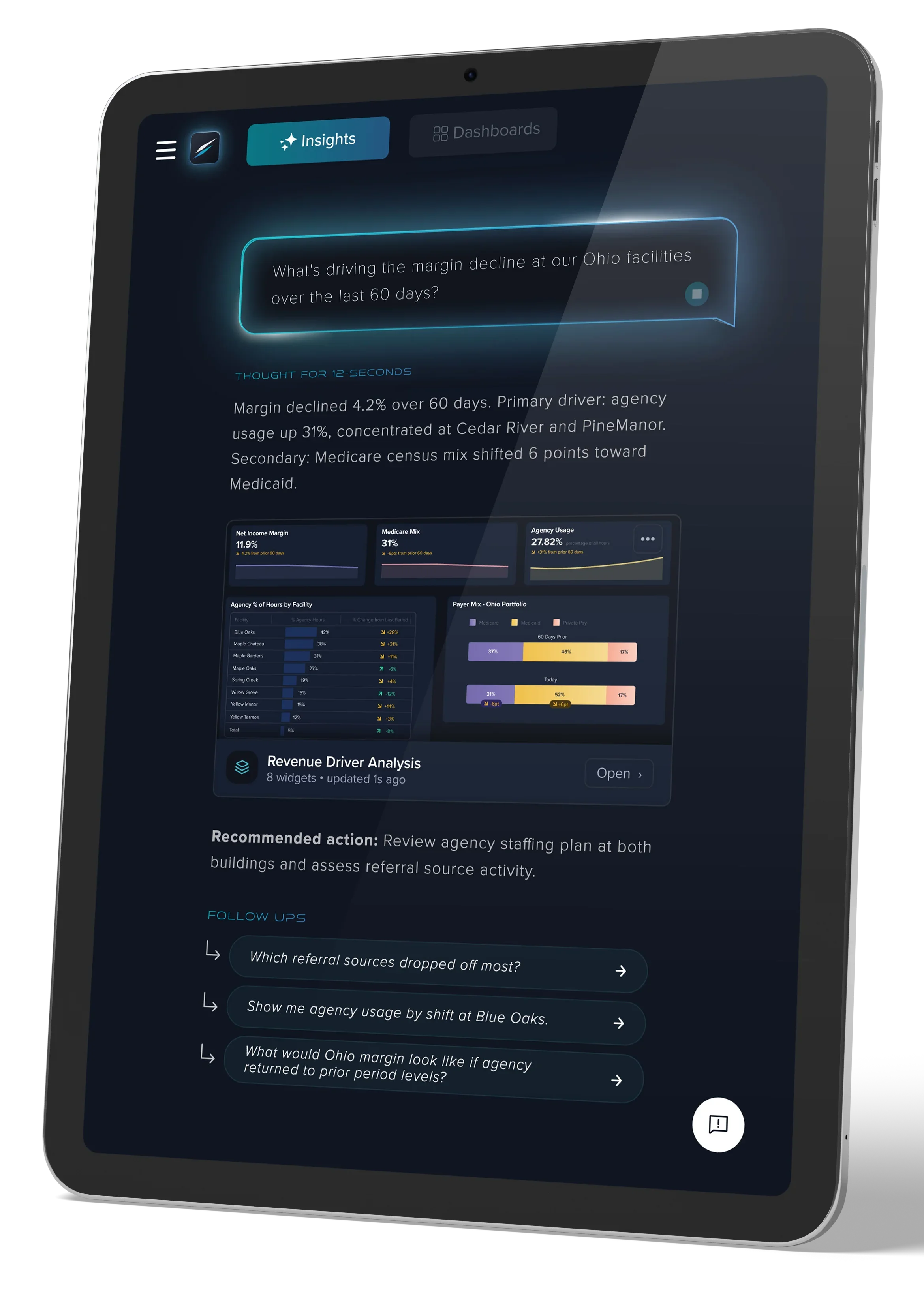 MegaEdge Tablet Mockup