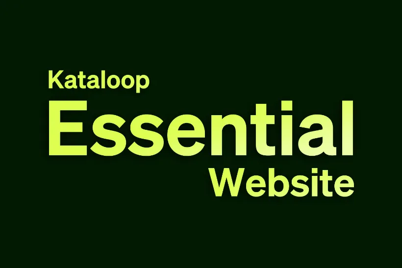Kataloop Essential Website