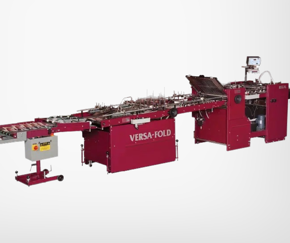 Składarko-sklejarka Moll Versa Fold do składania i klejenia opakowań z kartonu, kopert, teczek.