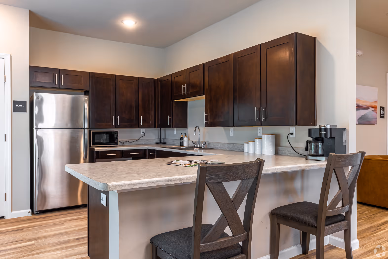 community room kitchen