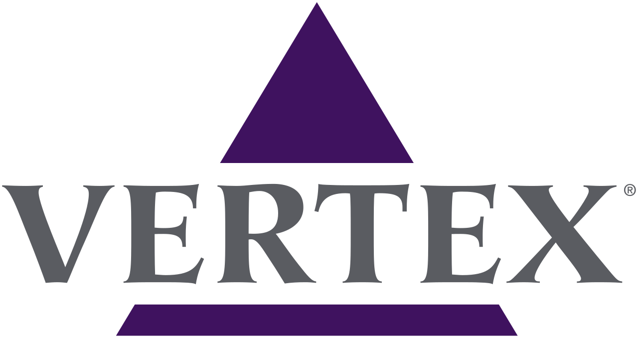 Vertex Pharmaceuticals logo; a Lab Design Tool customer