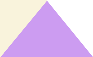 Abstract purple triangular shapes forming a geometric pattern on a white background.