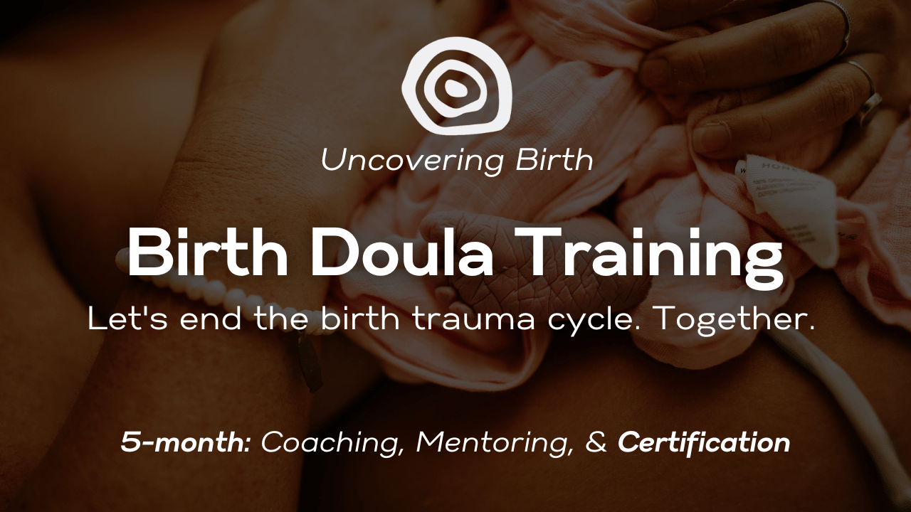 Birth Doula Training + Certification