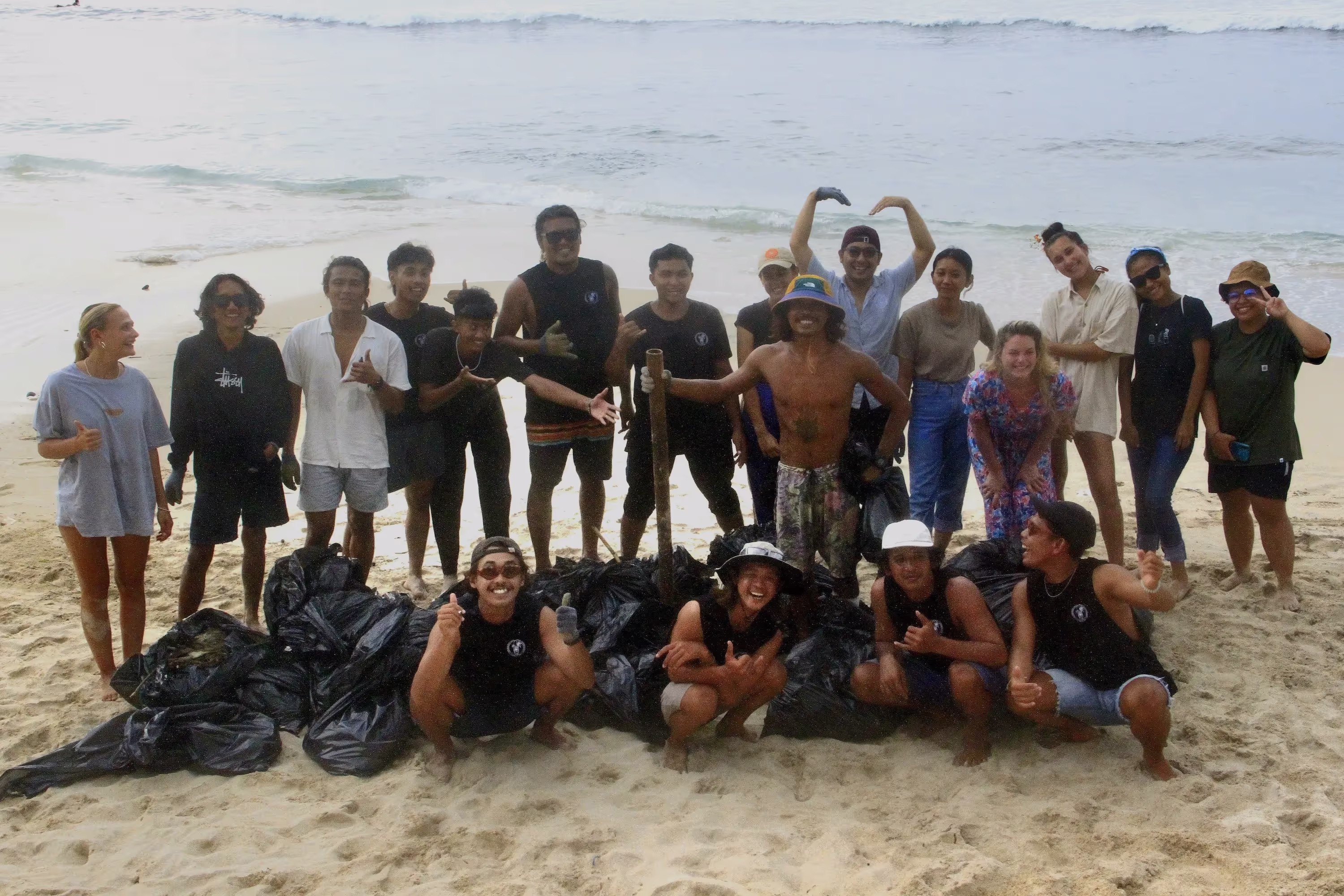 Beach clean up