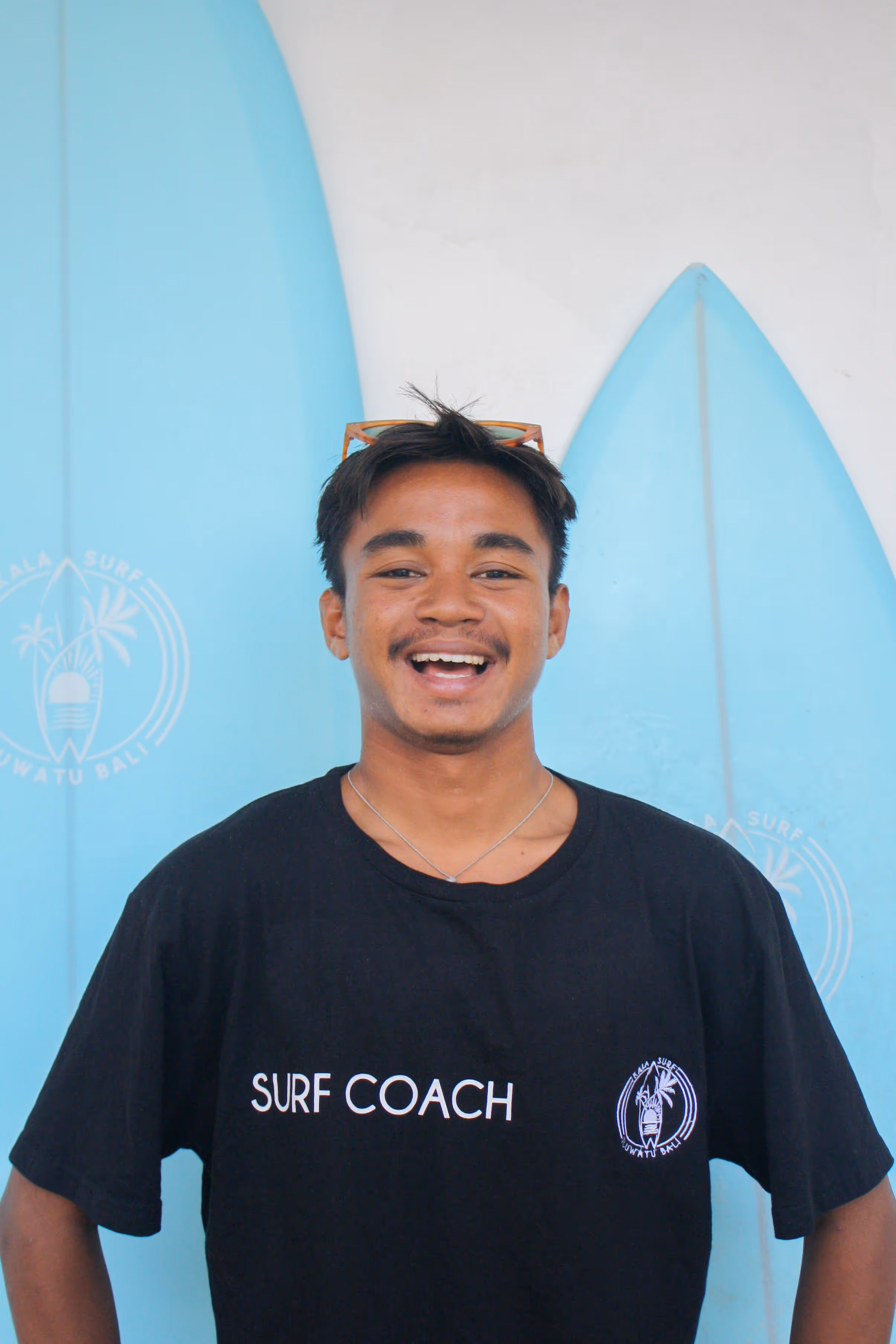 Surf coach at kala surf camp