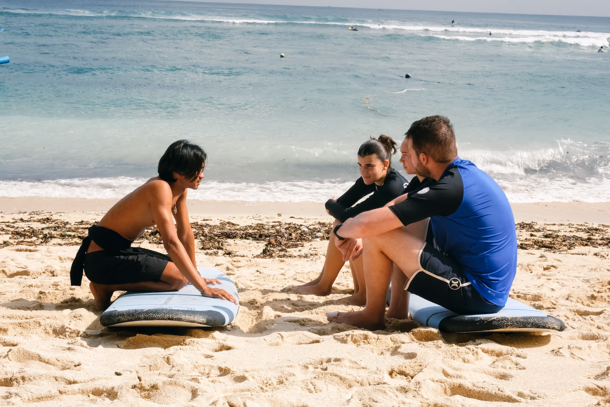 Surf lesson at kala surf camp