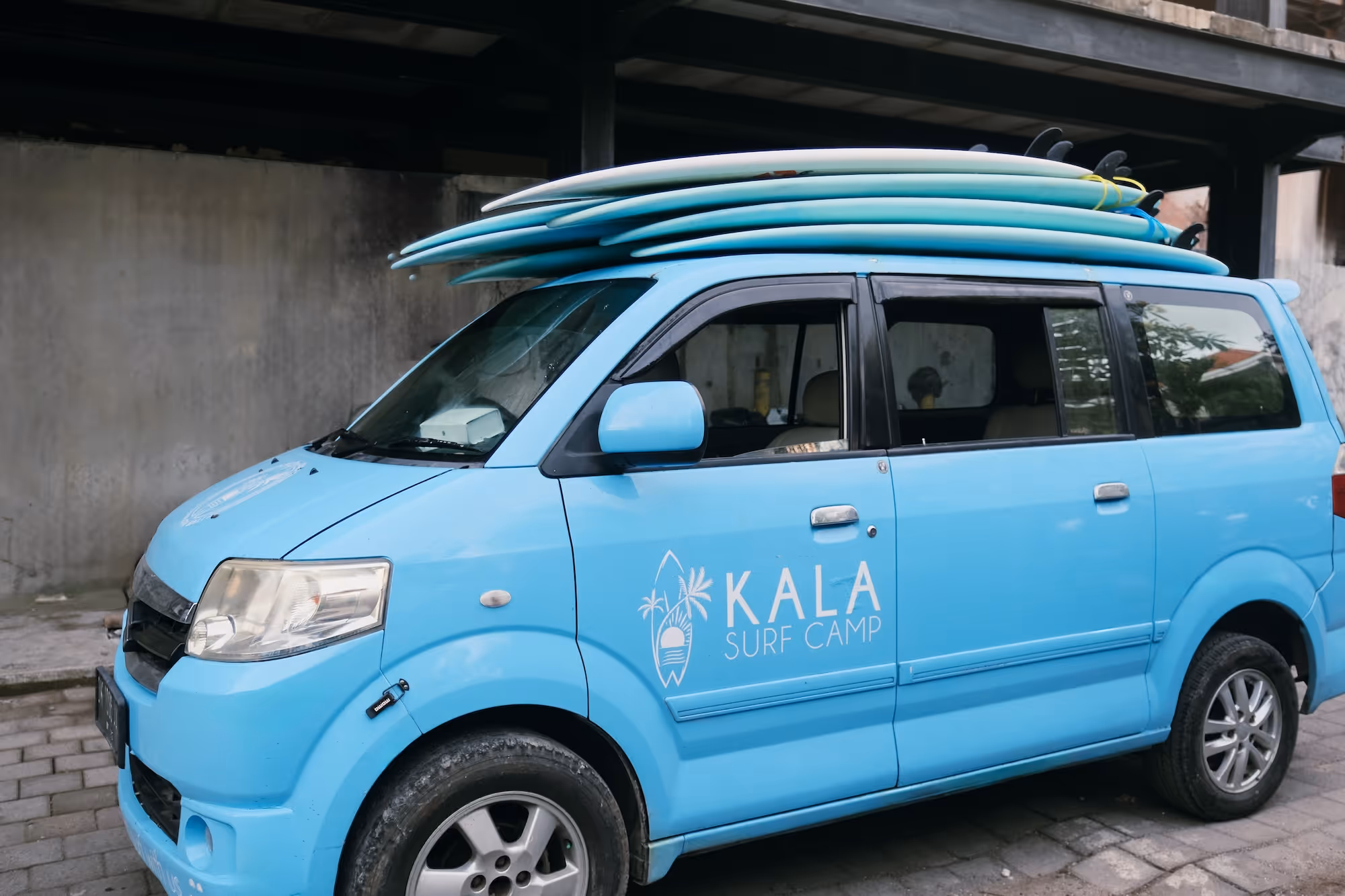 Surf car at kala surf camp