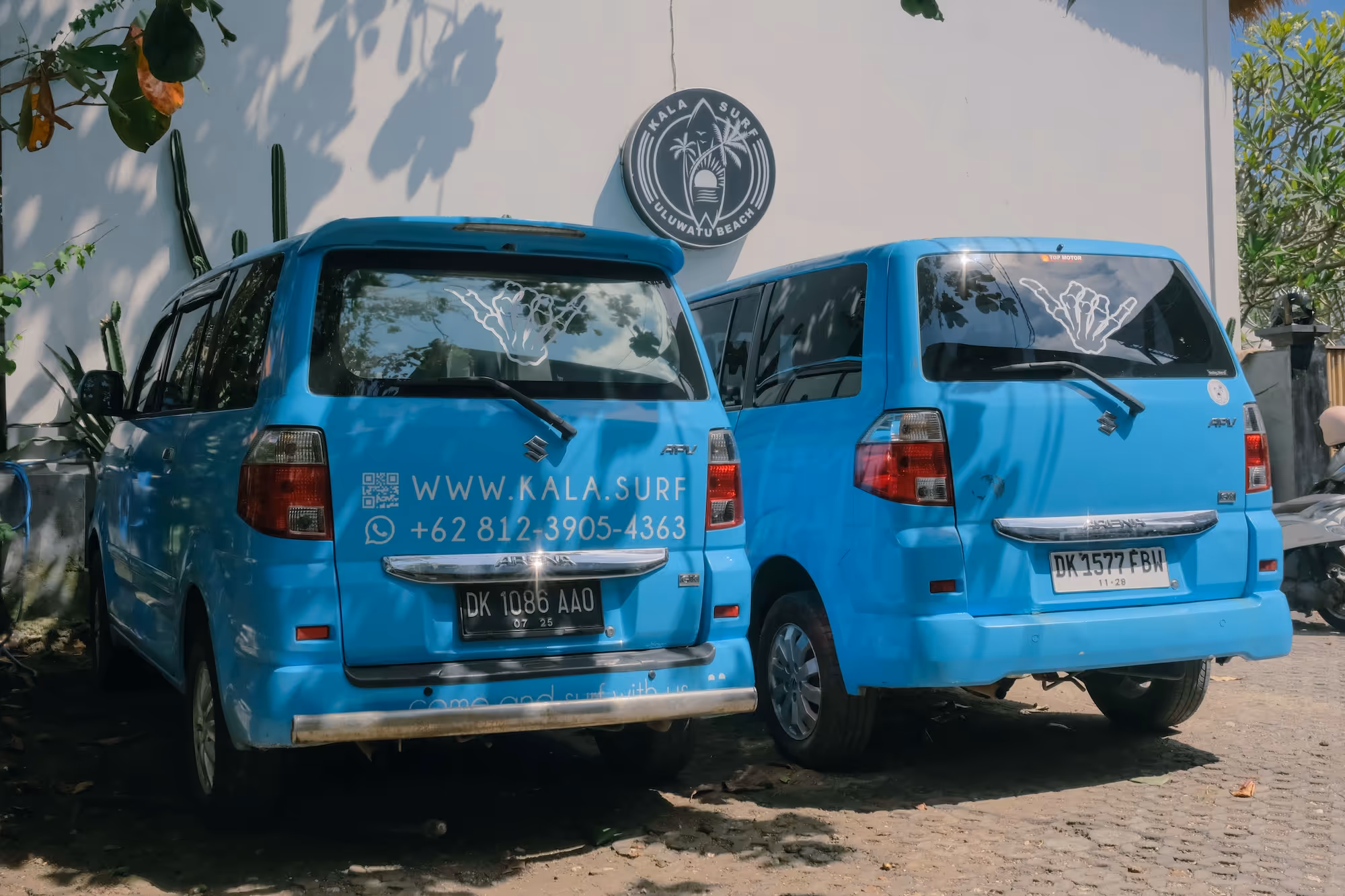 Surf car at kala surf camp