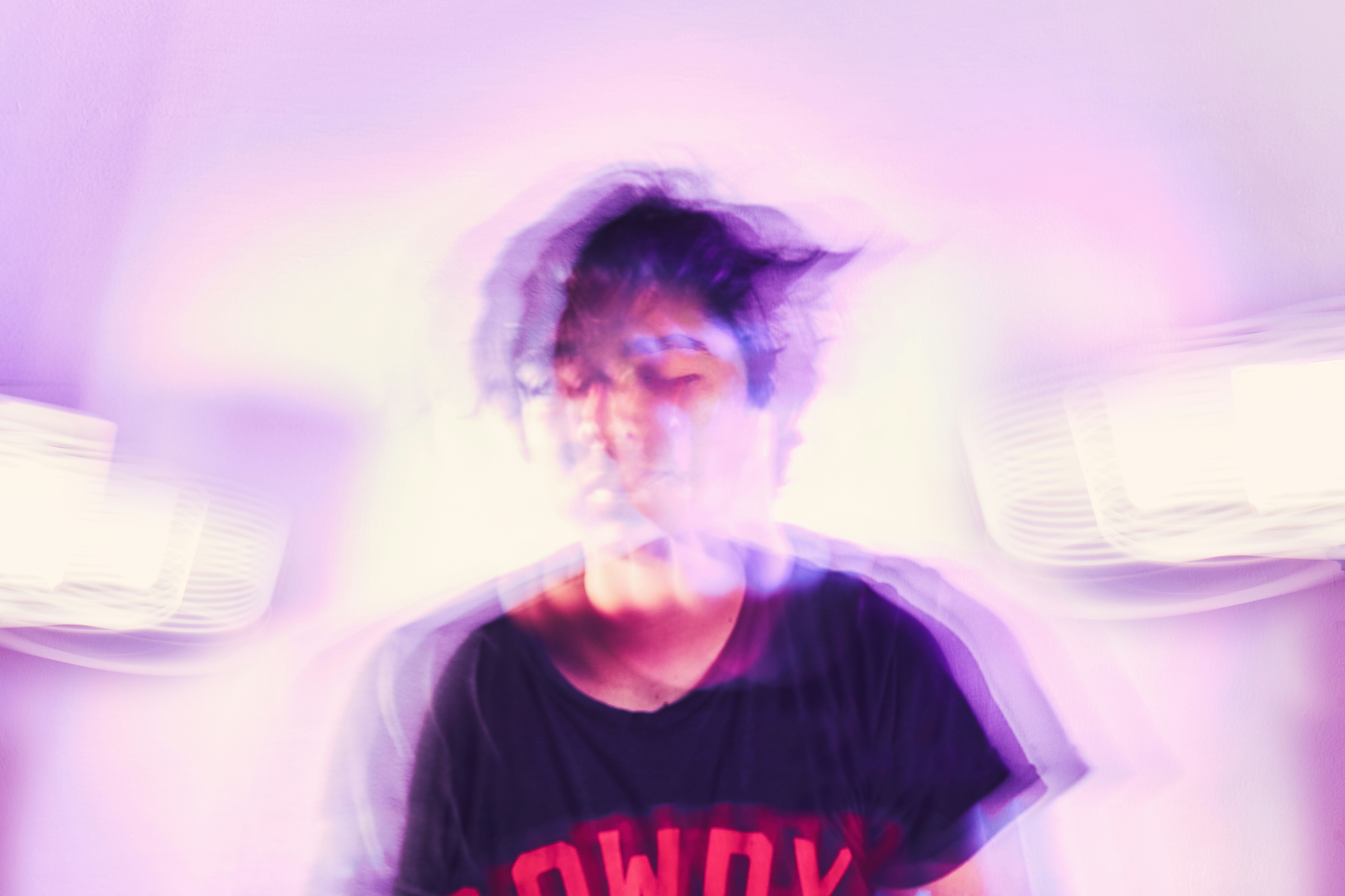 dizzy person