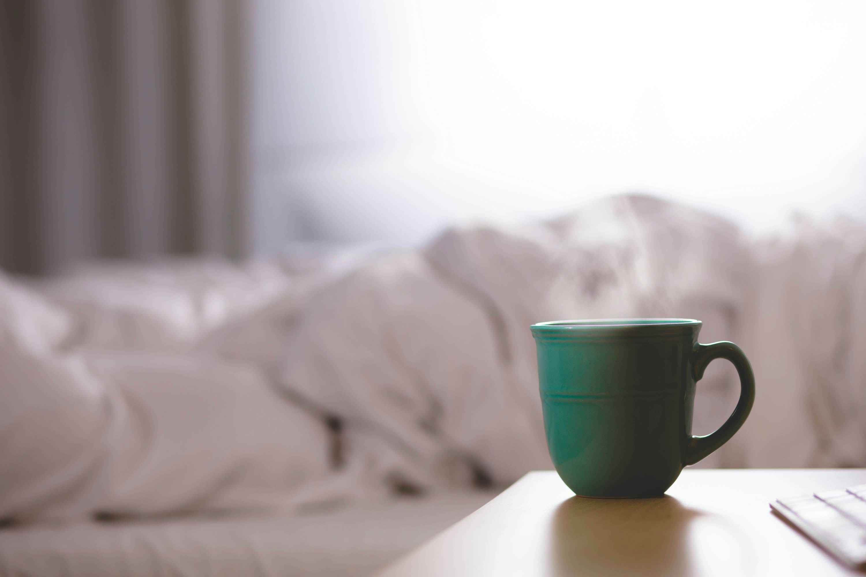 coffee in bed