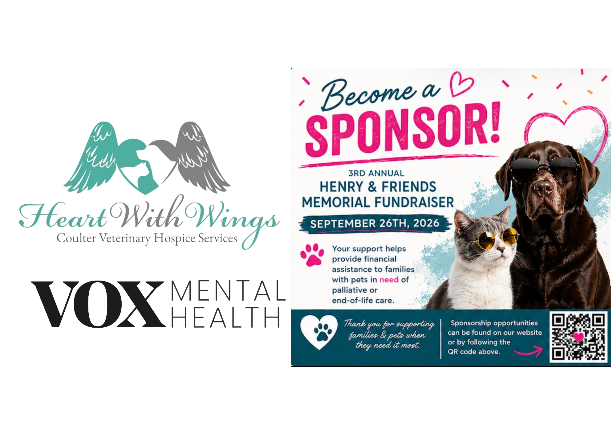 VOX Mental Health Proudly Supports the Henry & Friends Memorial Fund