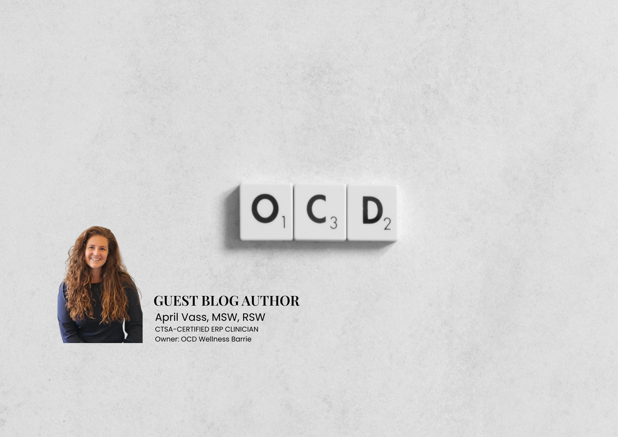 OCD at VOX Mental Health Barrie Therapist