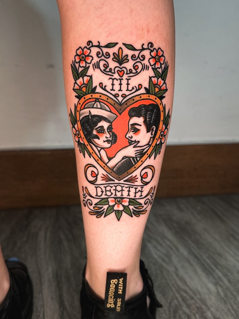 American Traditional Tattoo Bali - HBSC Tattoo Studio Bali
