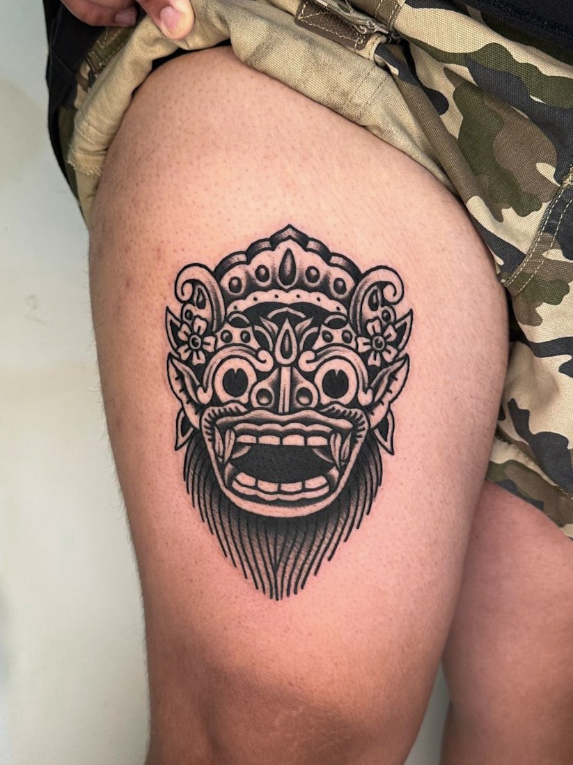 American Traditional Tattoo Bali - HBSC Tattoo Studio Bali