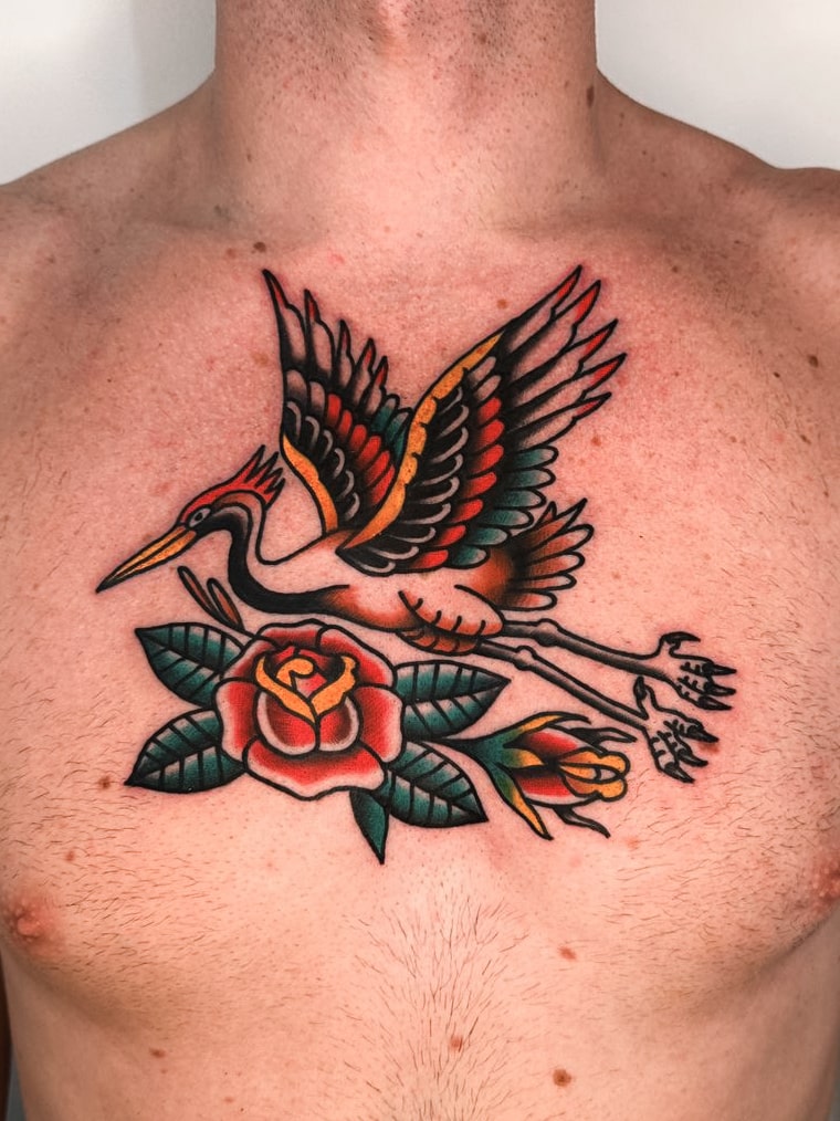 American Traditional Tattoo Bali - HBSC Tattoo Studio Bali