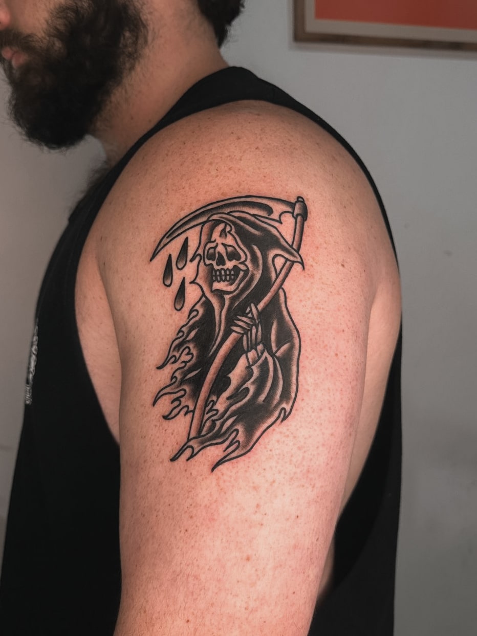 American Traditional Tattoo Bali - HBSC Tattoo Studio Bali