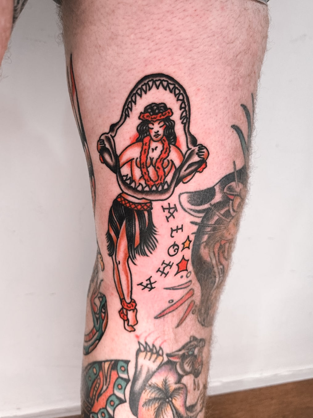 American Traditional Tattoo Bali - HBSC Tattoo Studio Bali