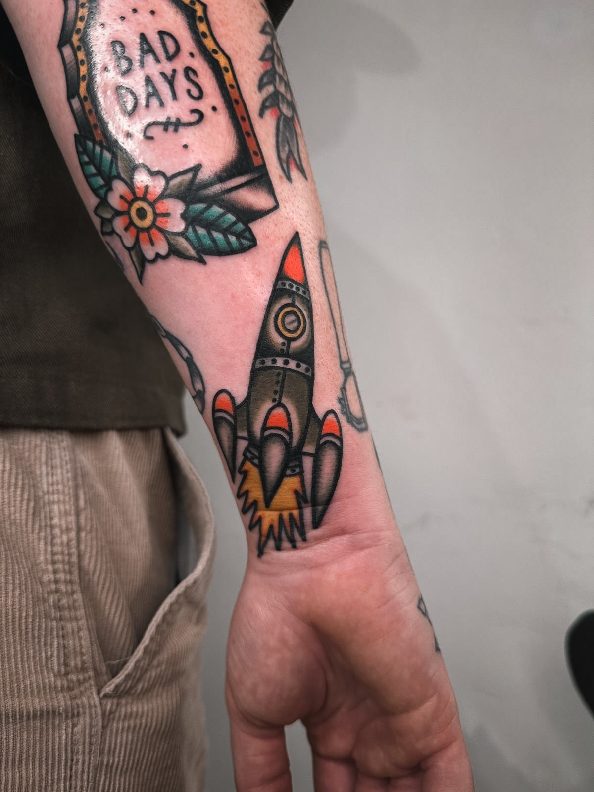 American Traditional Tattoo Bali - HBSC Tattoo Studio Bali