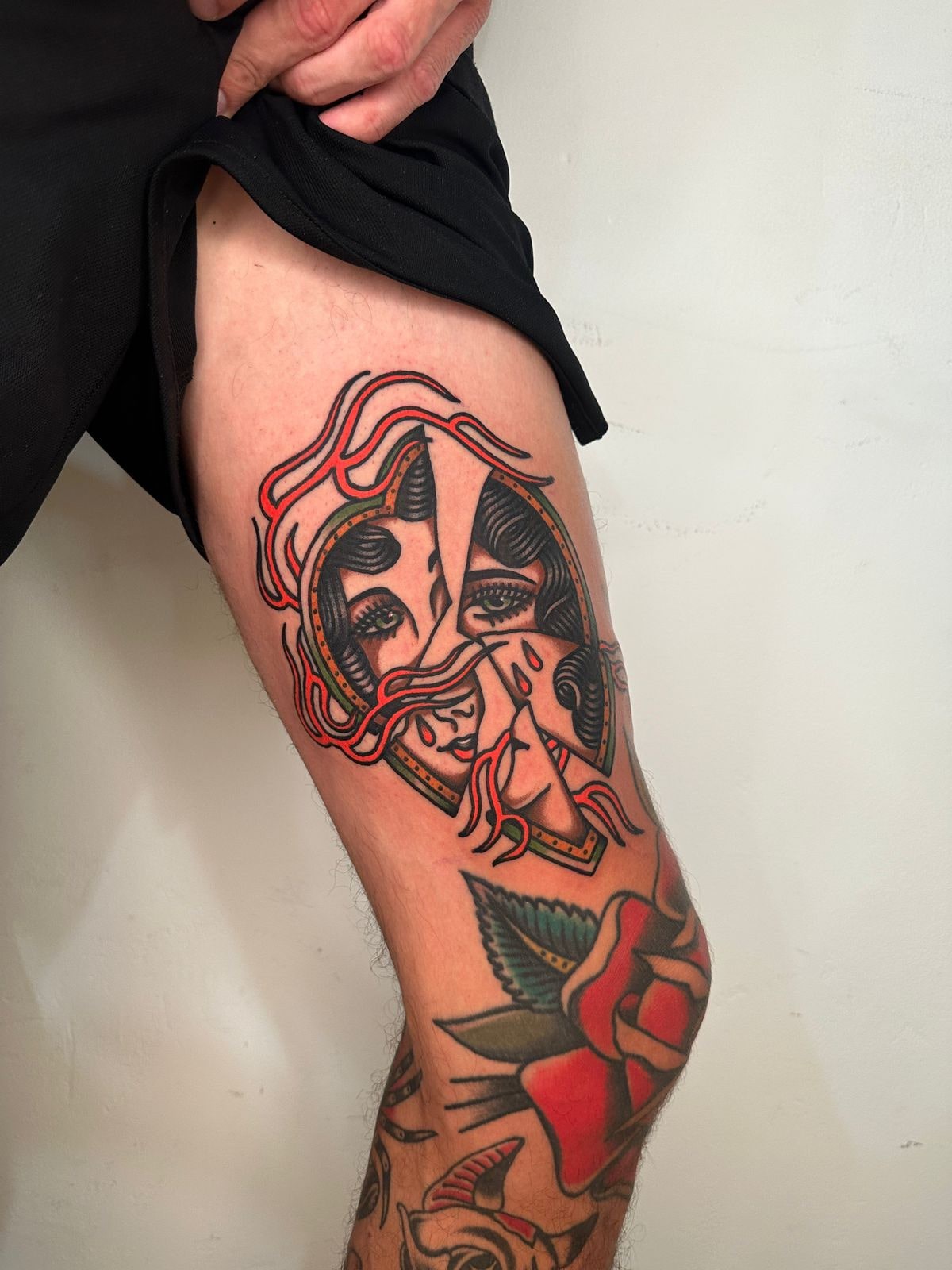 American Traditional Tattoo Bali - HBSC Tattoo Studio Bali