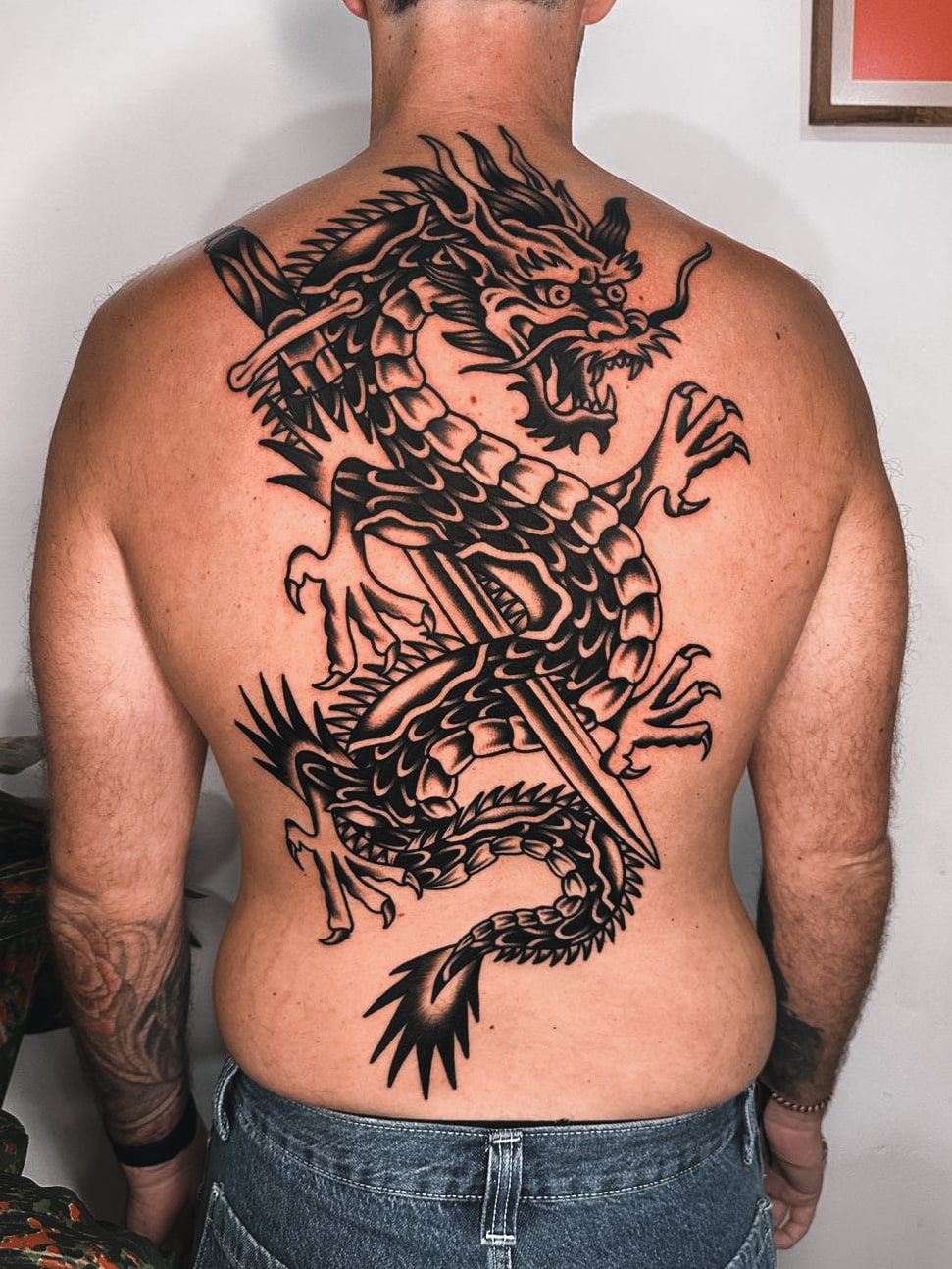 American Traditional Tattoo Bali - HBSC Tattoo Studio Bali