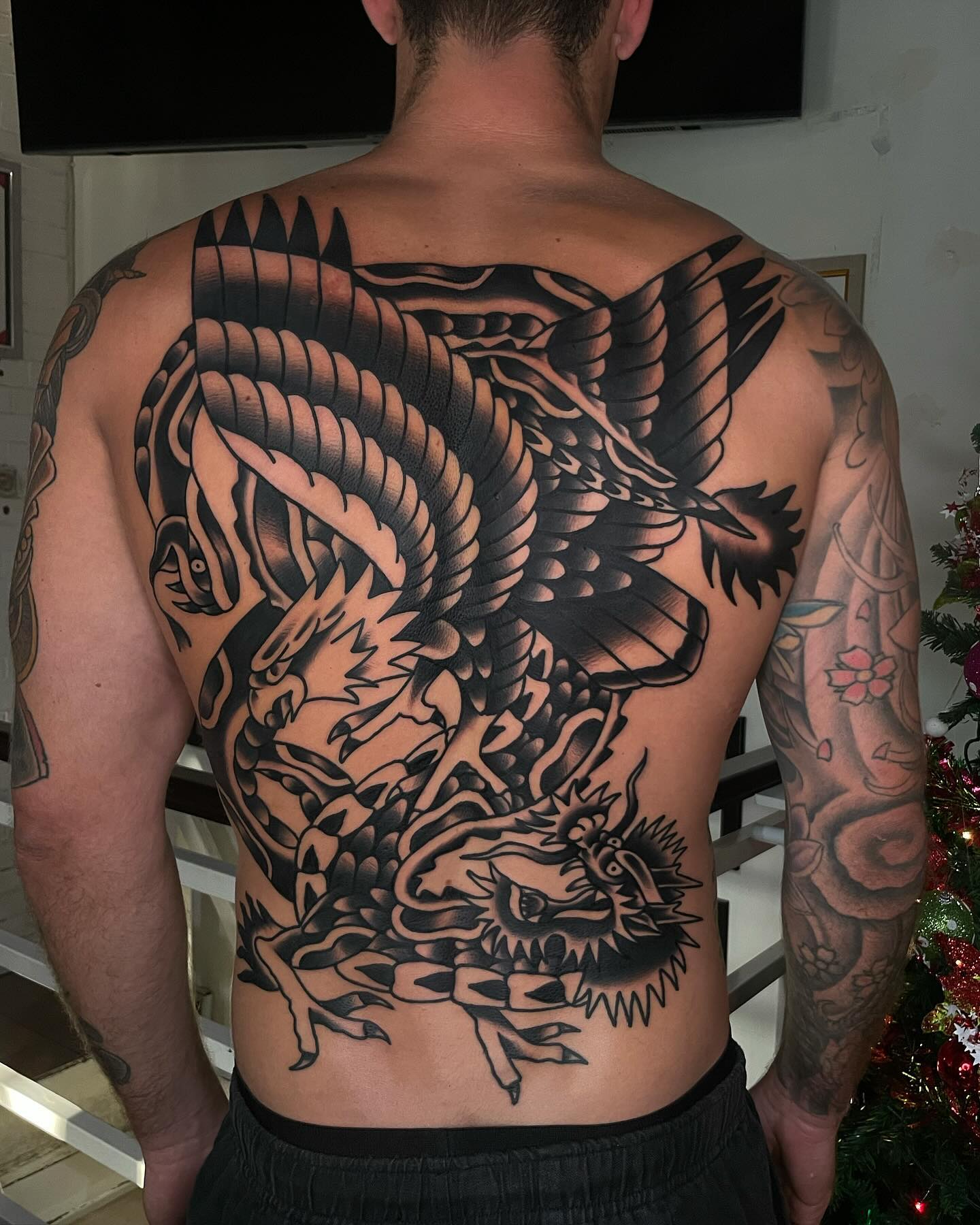 American Traditional Tattoo Bali - HBSC Tattoo Studio Bali