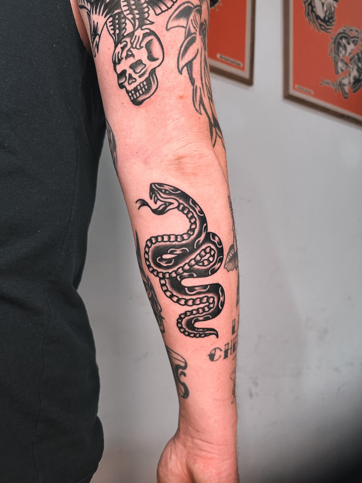 American Traditional Tattoo Bali - HBSC Tattoo Studio Bali