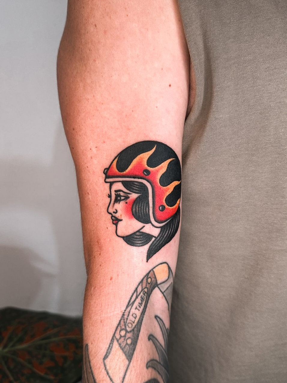 American Traditional Tattoo Bali - HBSC Tattoo Studio Bali