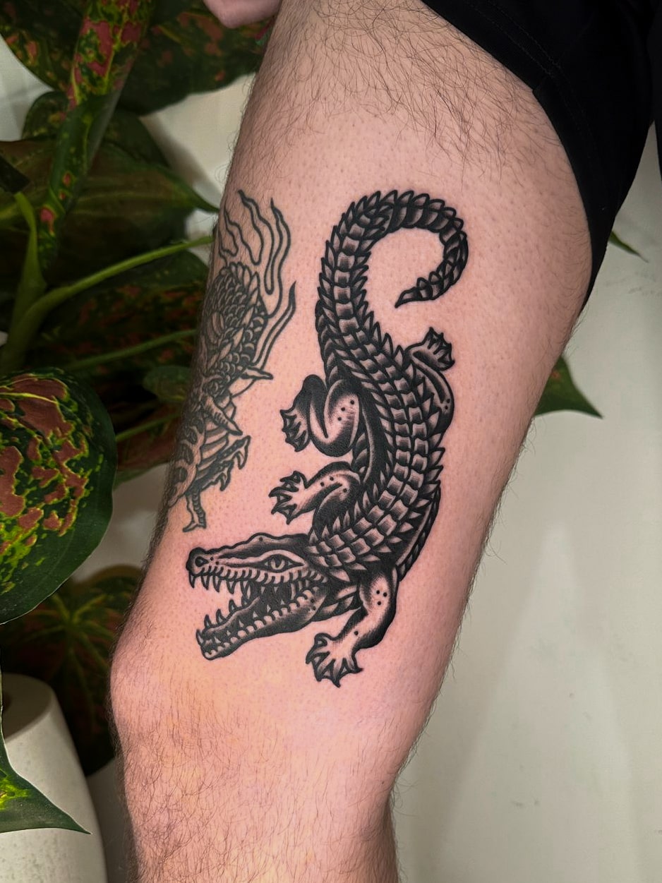 American Traditional Tattoo Bali - HBSC Tattoo Studio Bali