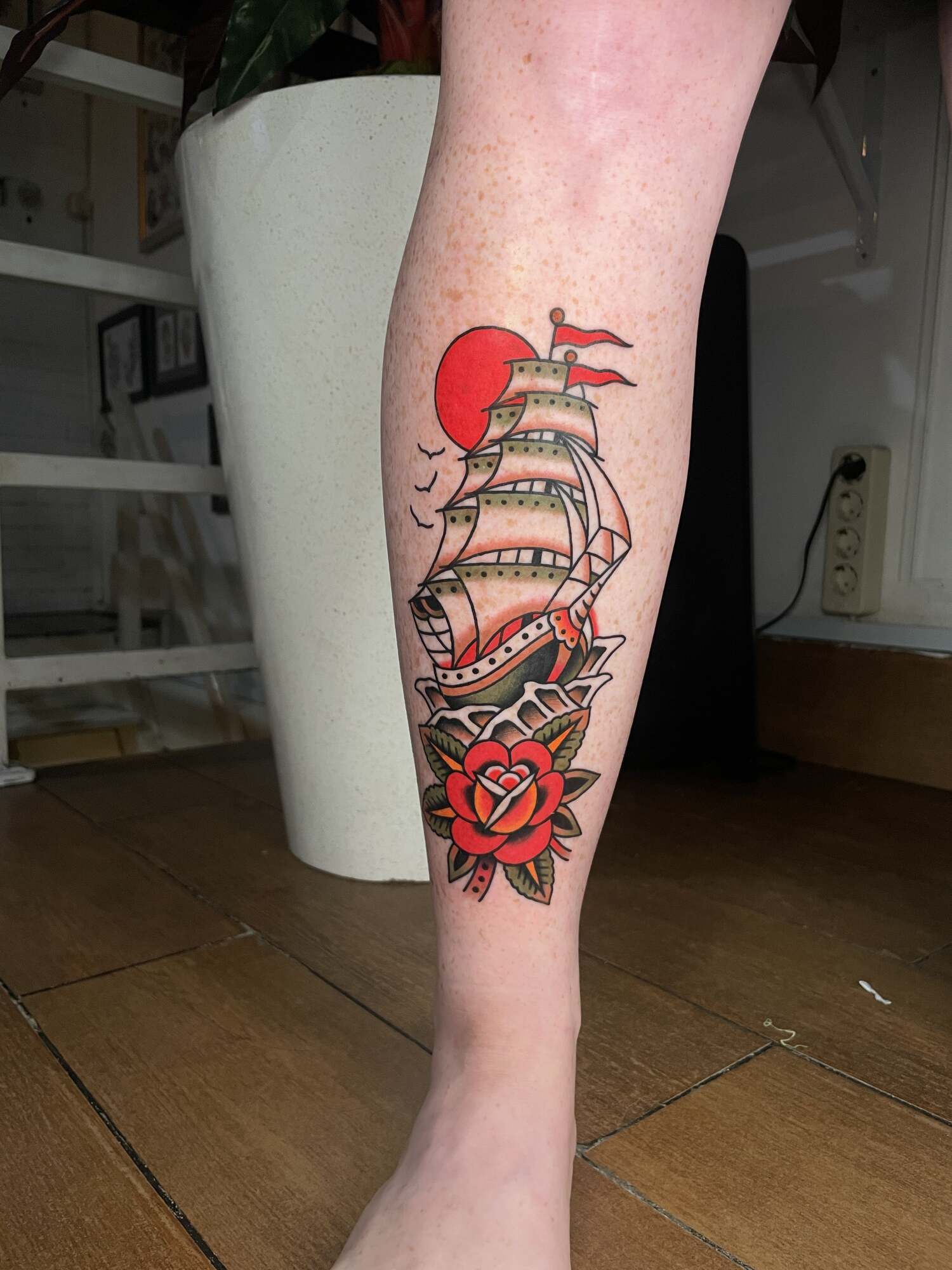 American Traditional Tattoo Bali - HBSC Tattoo Studio Bali