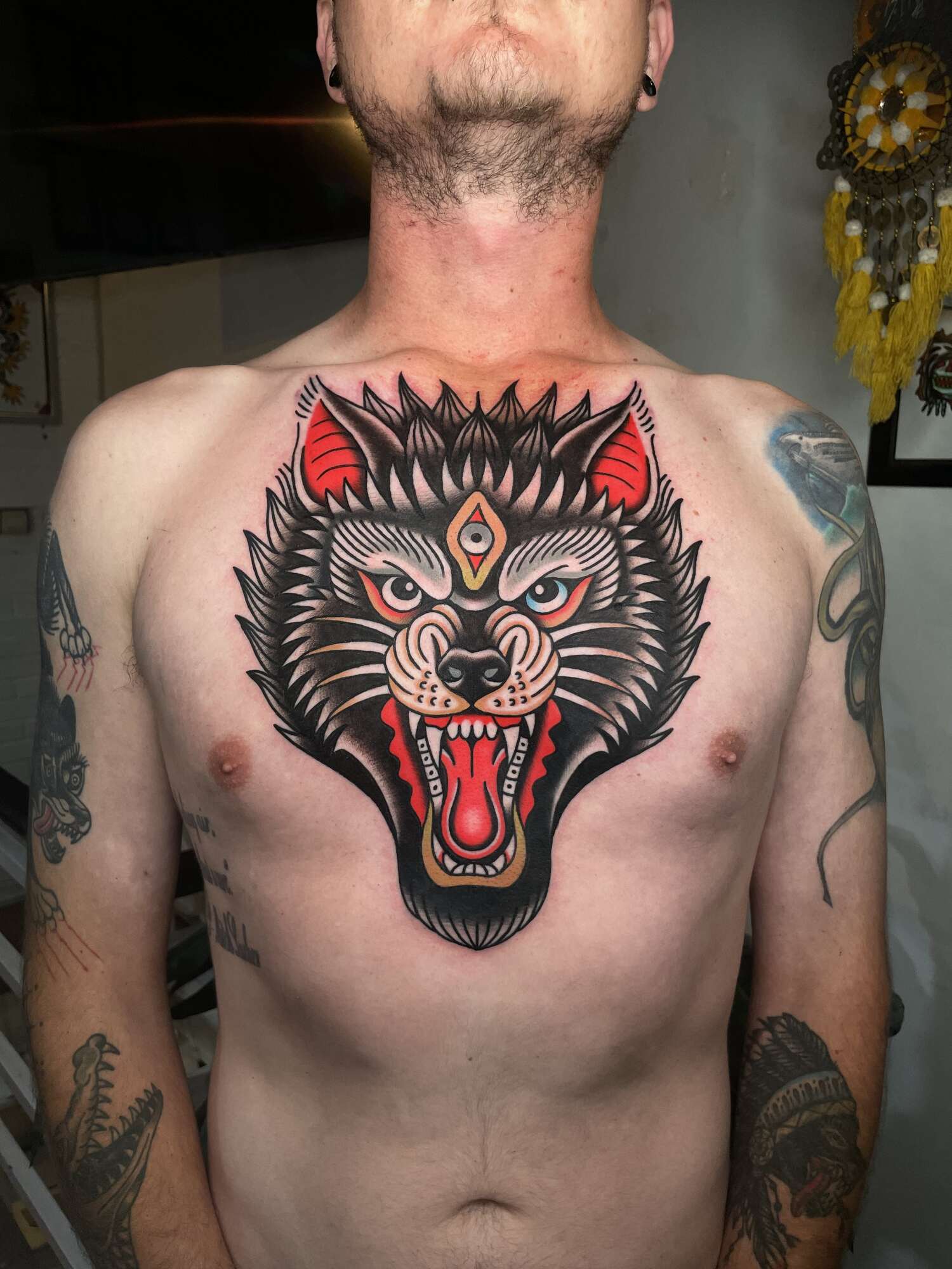 American Traditional Tattoo Bali - HBSC Tattoo Studio Bali