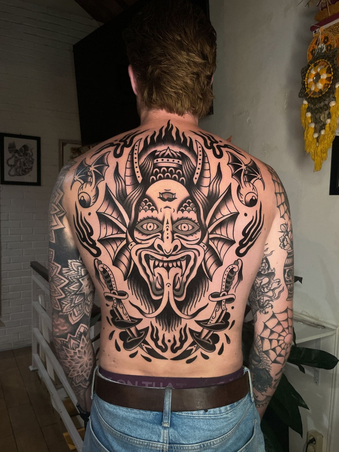 American Traditional Tattoo Bali - HBSC Tattoo Studio Bali