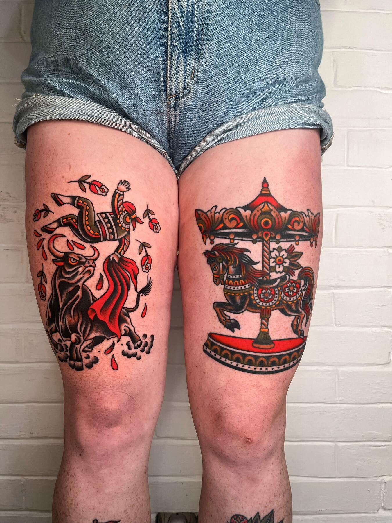 American Traditional Tattoo Bali - HBSC Tattoo Studio Bali