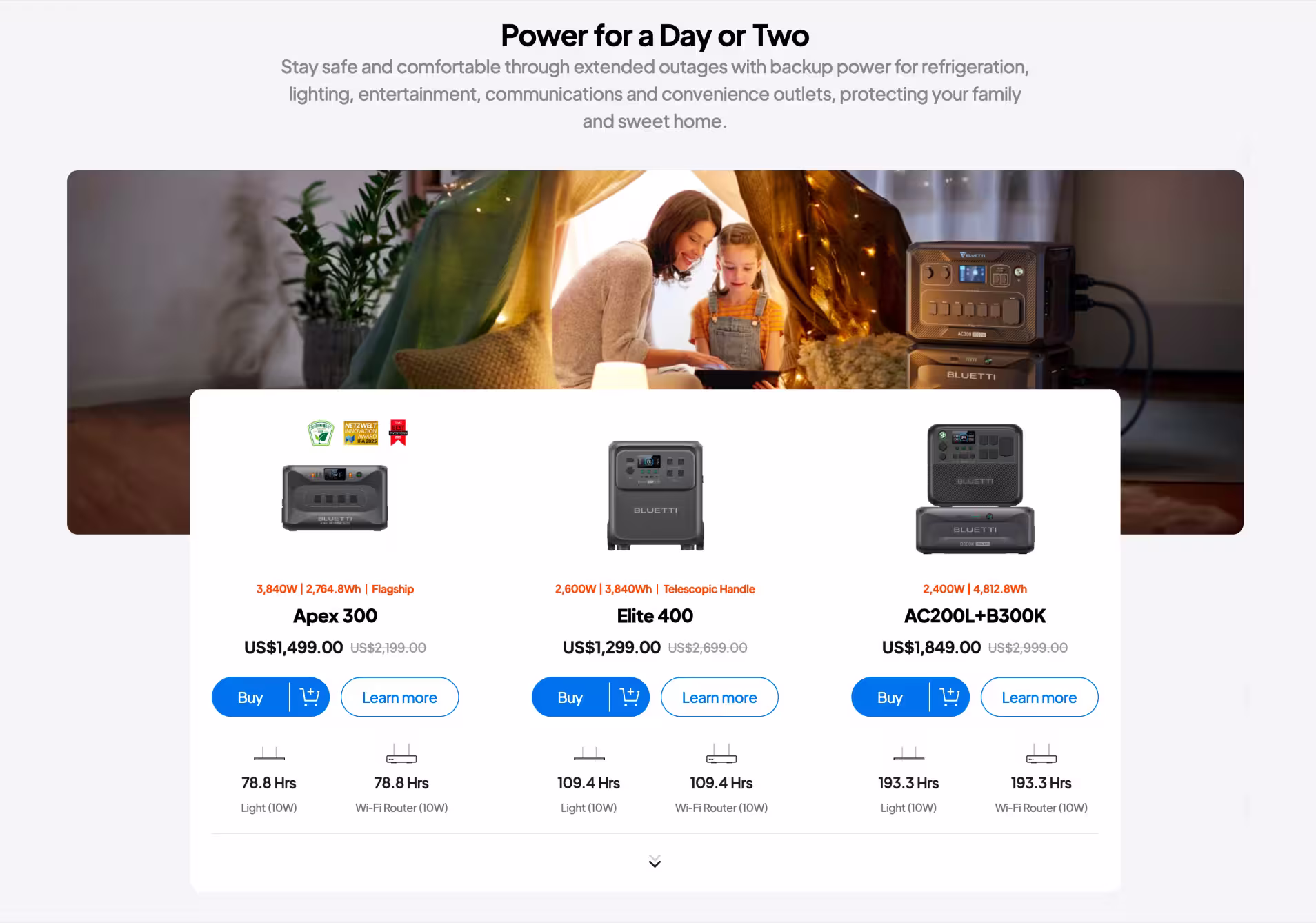 bluetti solution three Growave