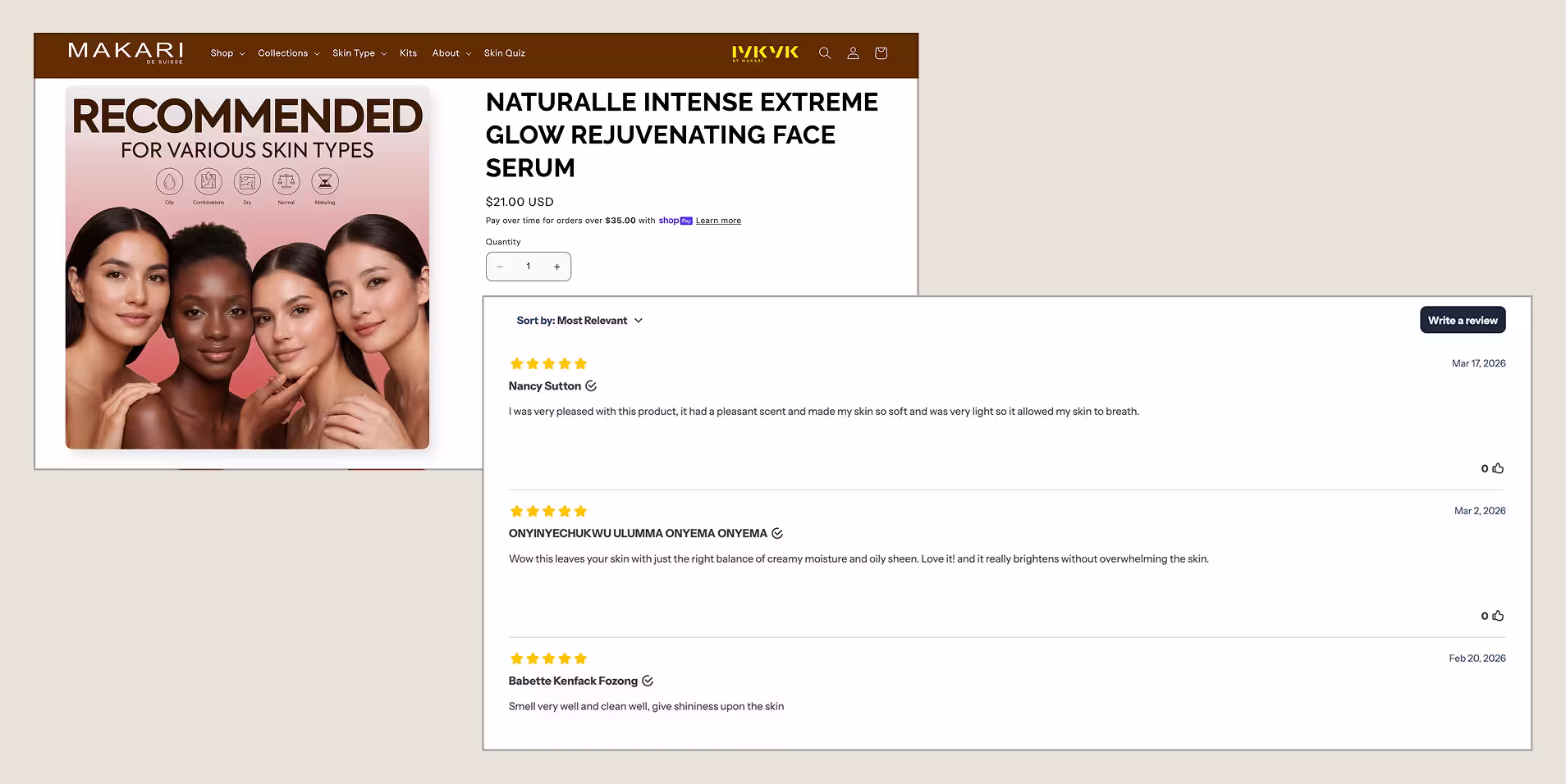 makari soluton one Growave