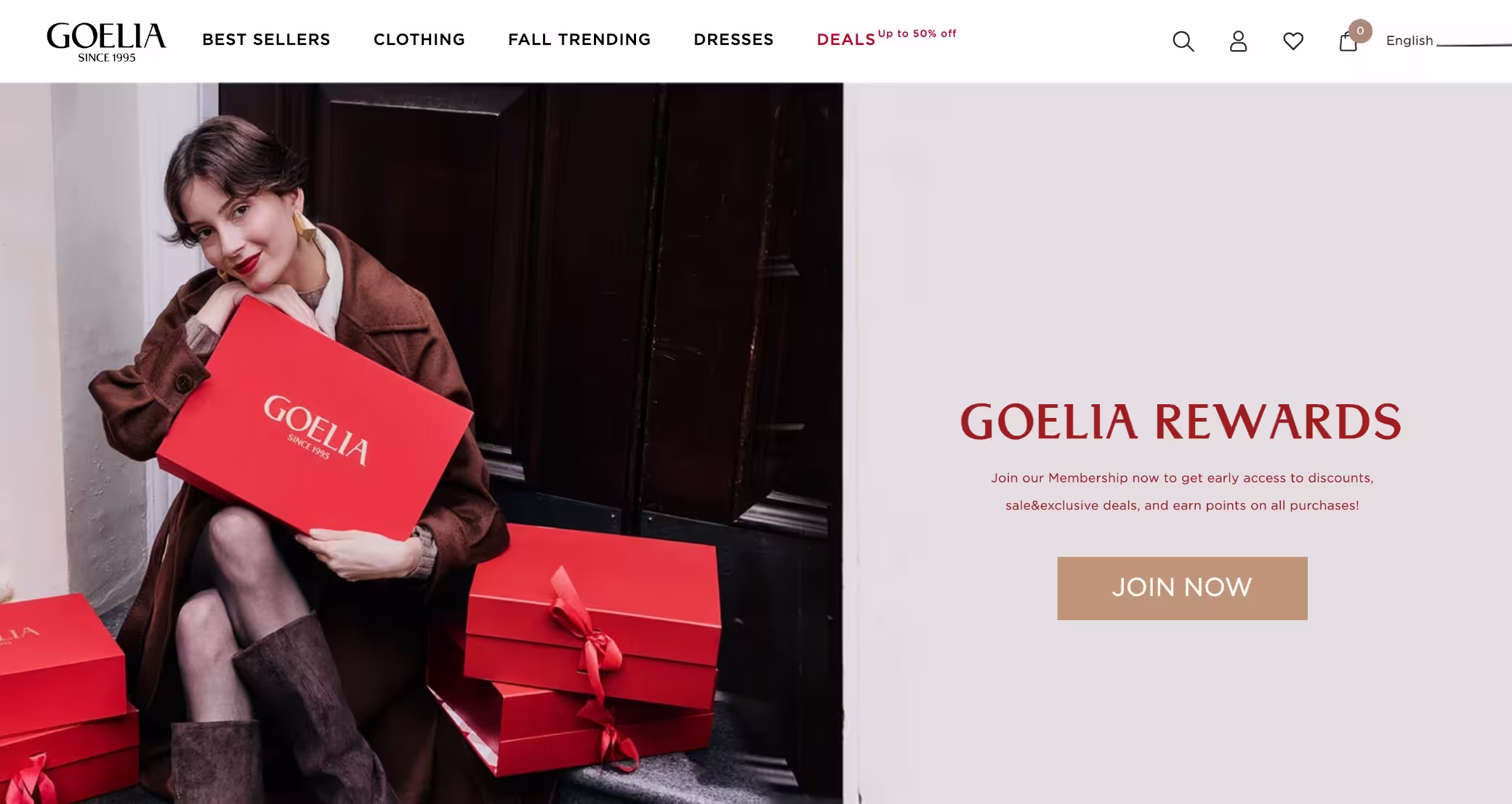 Easy Clothes loyalty page