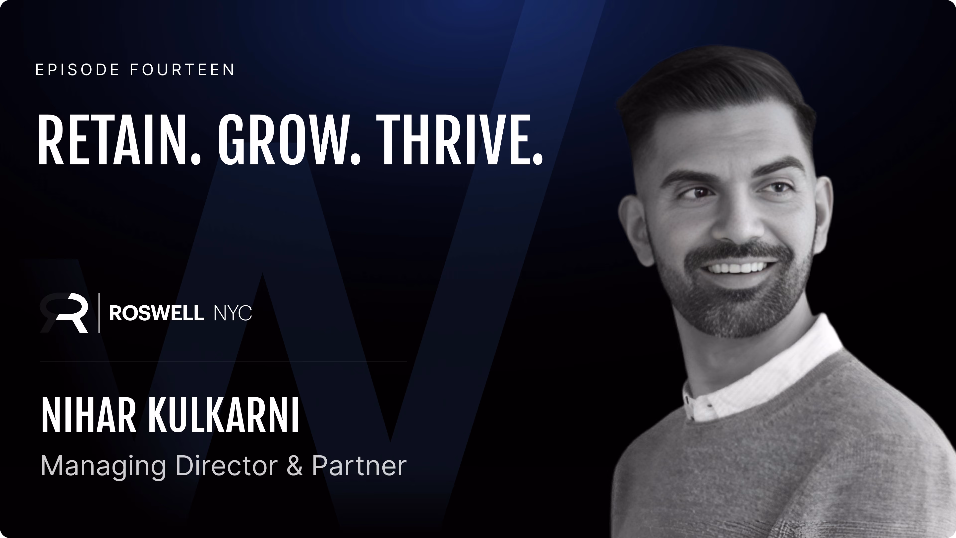 Nihar Kulkarni: Managing Director and Partner at Roswell NYC