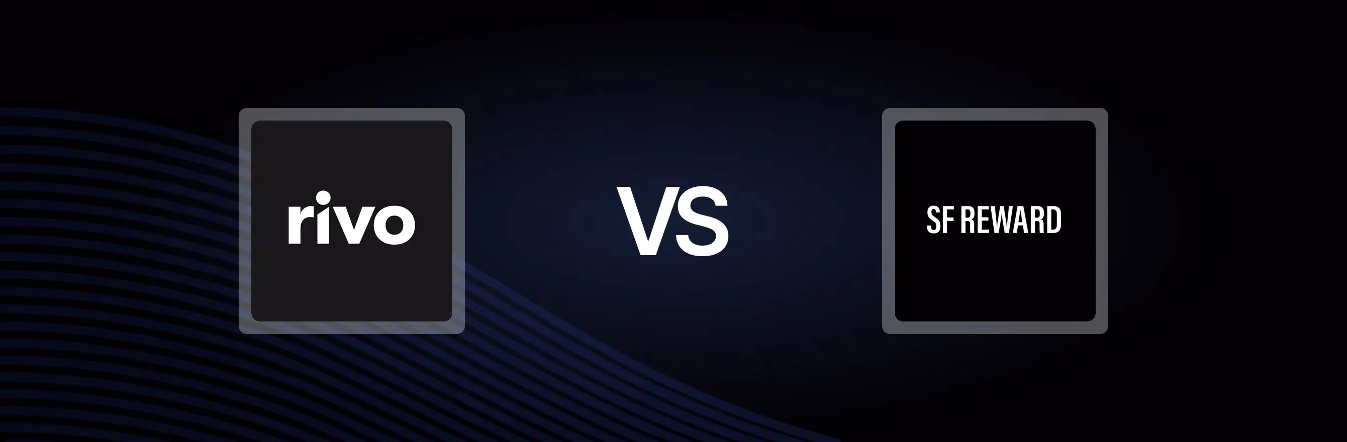 Rivo: Loyalty Program, Rewards vs. SF Rewardbar Comparison