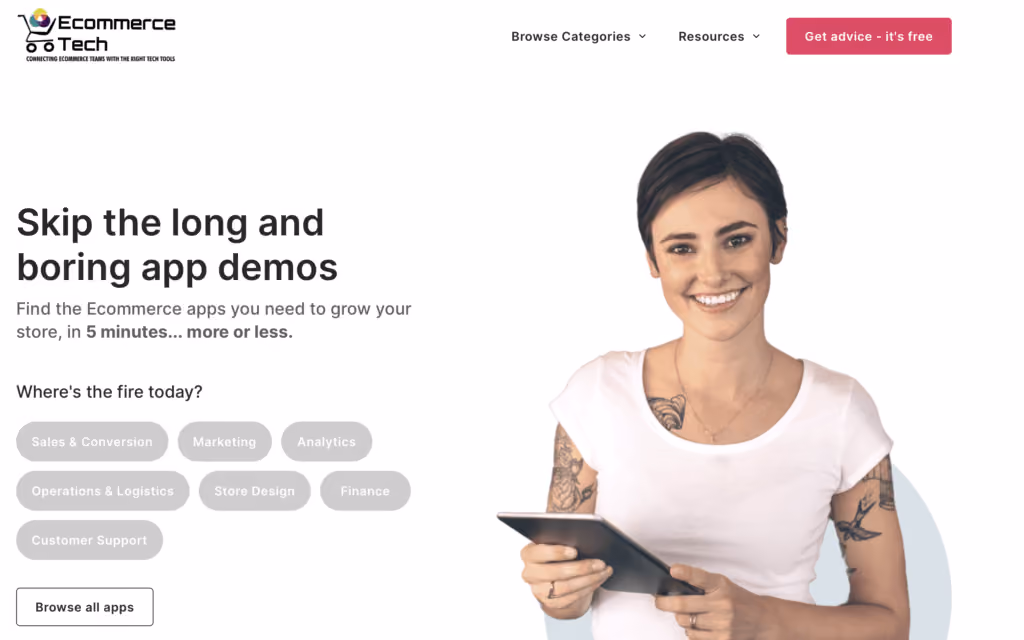 ecommercetech homepage