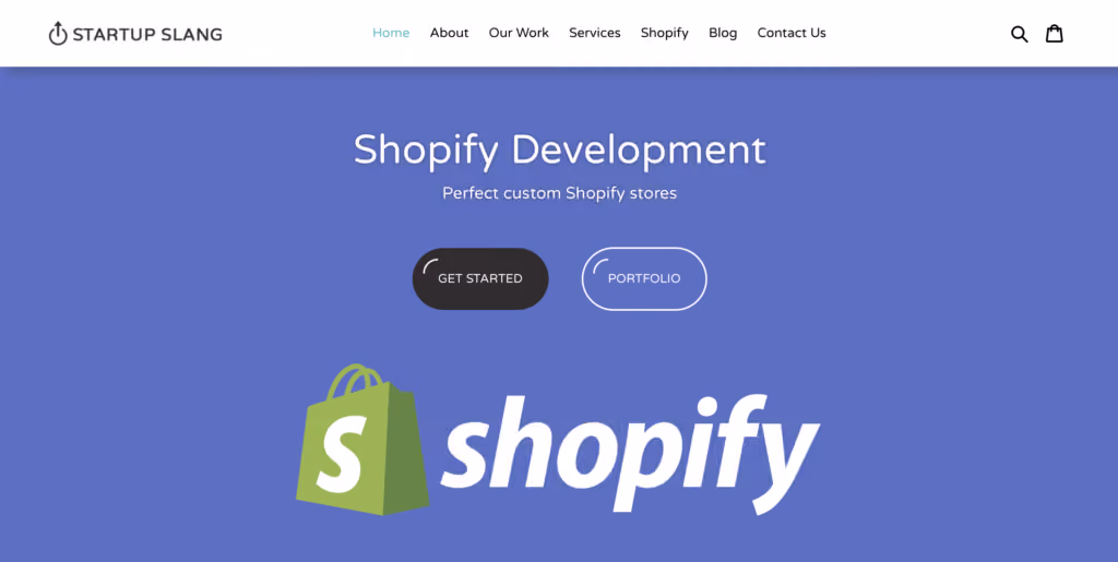 startup slang screenshot