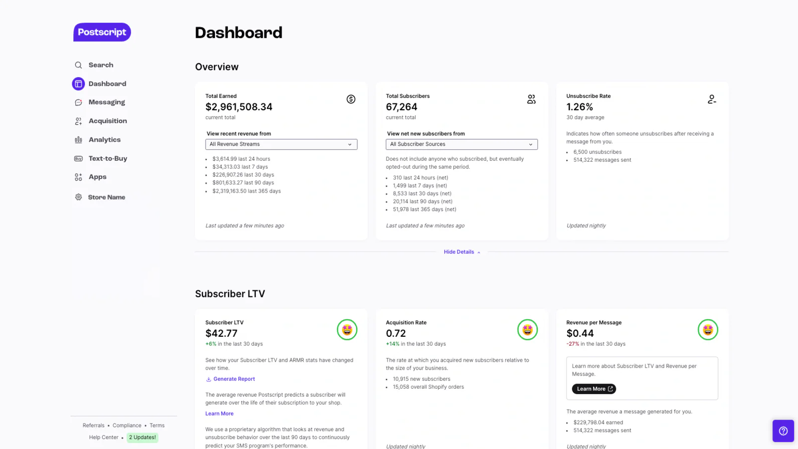 Omnisend product preview